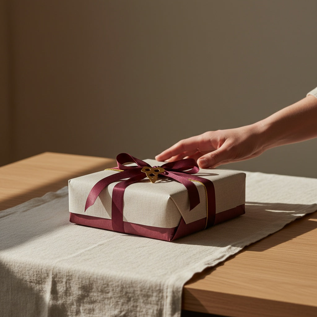 Étape 3 — offrir le cadeau emballé