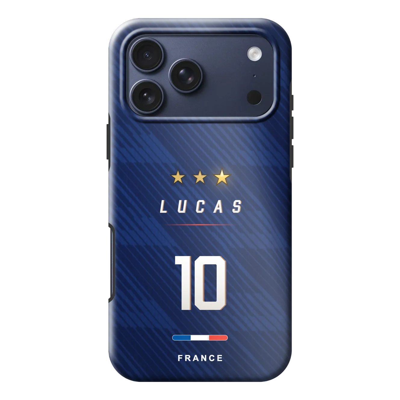 Coque supporter personnalisee France - LUCAS 10