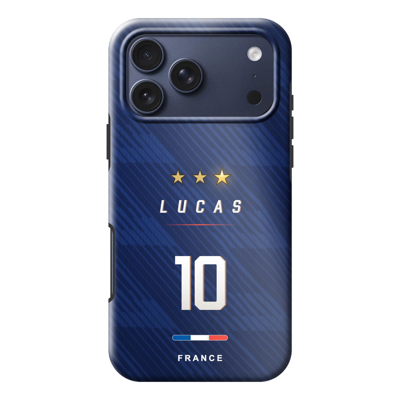 Coque supporter personnalisee France - LUCAS 10